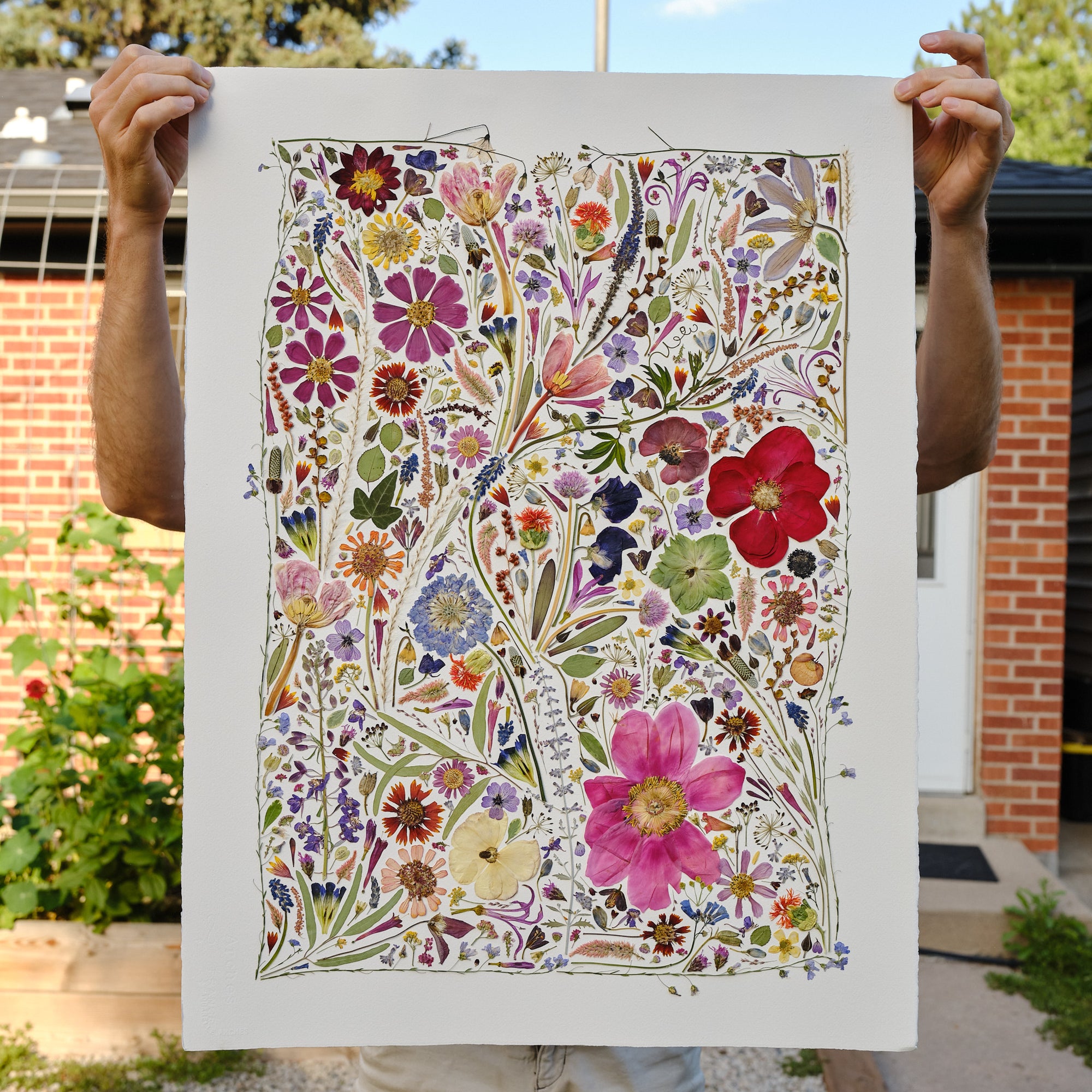 Original Pressed Flower Art – Flower Press Studio